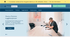 Desktop Screenshot of danicapension.se